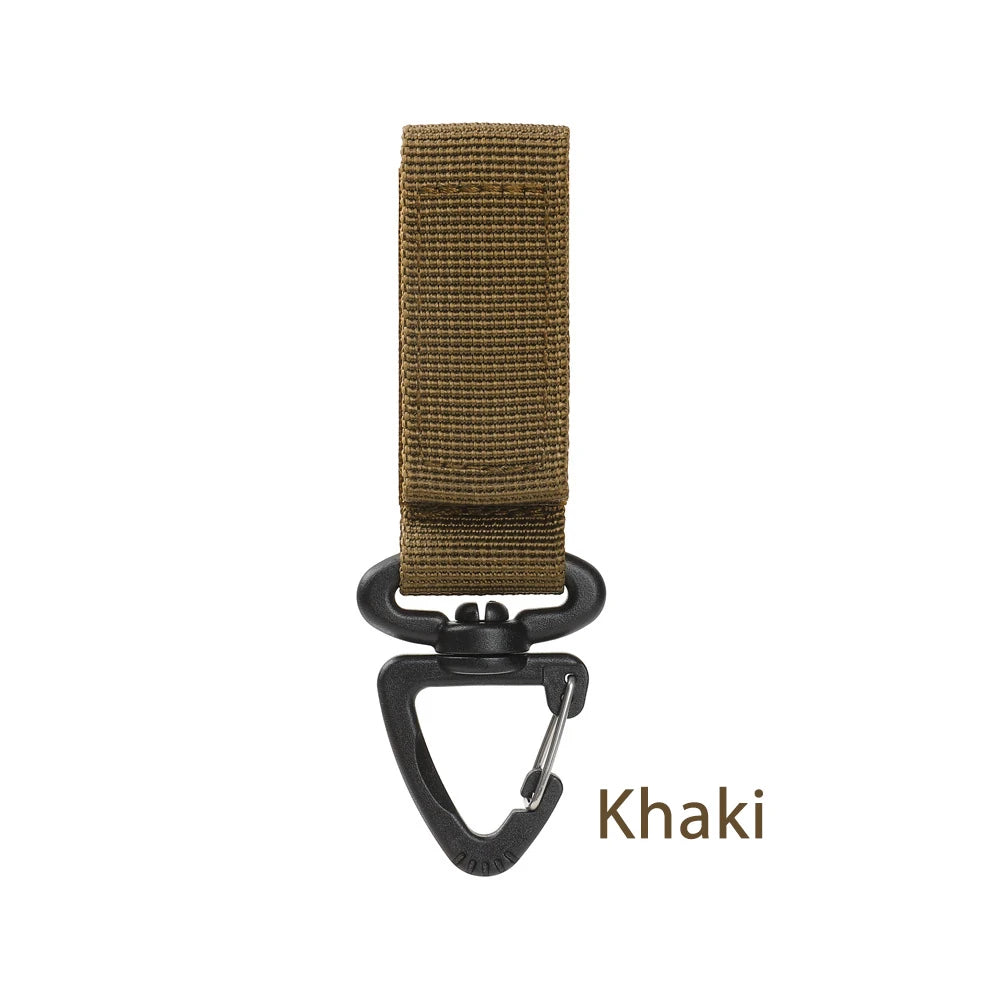 Molle Webbing Carabiner Clips – Gear Attachment for Outdoor Hiking Camping