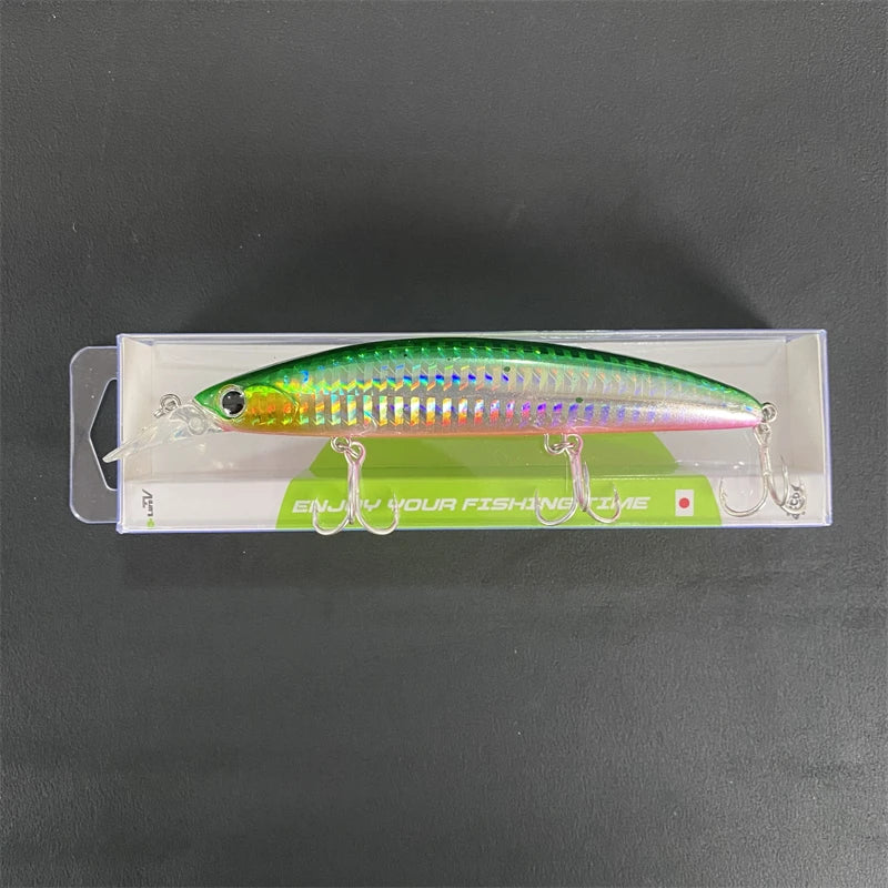 Ima 130S Floating Minnow Lure – Professional Saltwater Fishing Bait