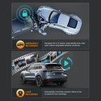 4K Dash Cam – Front and Rear WiFi Video Recorder for Vehicle Parking Safety