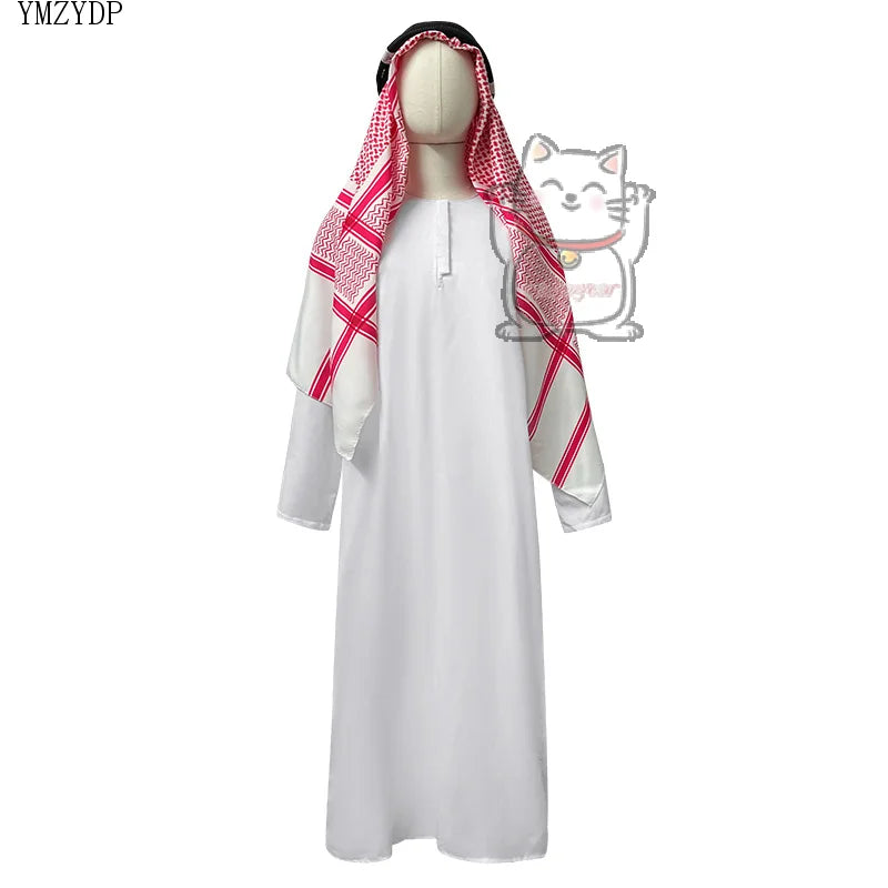 Arabian Prince Costume – Adult Shepherd Robe for Halloween Cosplay