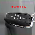 Silicone Car Key Fob Cover – Protective Remote Case for Peugeot and Citroen