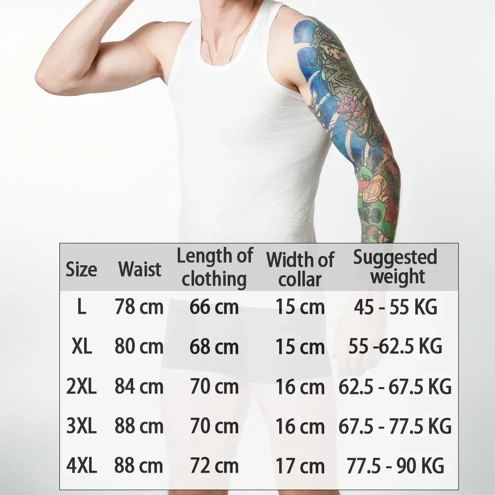Cotton Tank Undershirts – Breathable Sleeveless Vests for Gym and Fitness