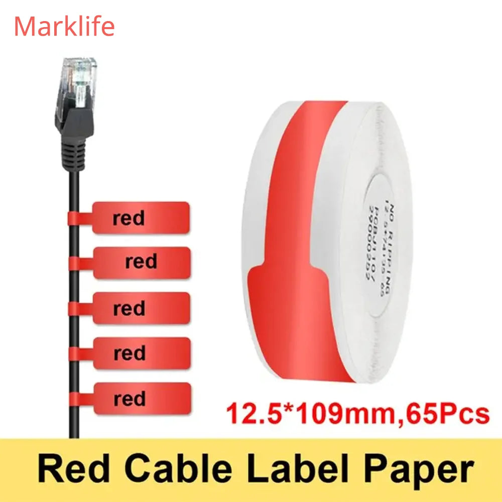 Thermal Label Maker Tape – Waterproof Adhesive Stickers for Office and Home