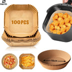 Disposable Air Fryer Liners – Non-Stick Paper Sheets for Baking and Roasting