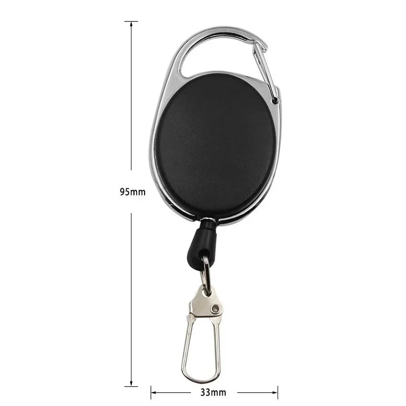 Retractable Badge Reel – Zinger Retractor with Clip for Fly Fishing Gear