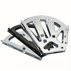 Stainless Steel Flip Shoe Rack – Thickened Hardware for Cabinet Storage