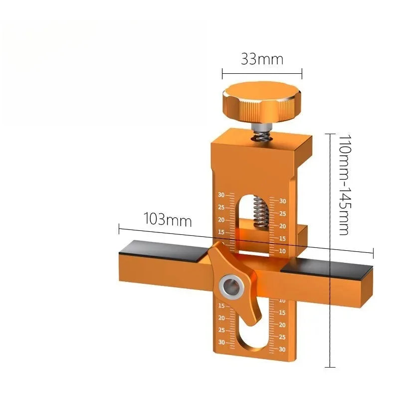 Cabinet Door Installation Jig – 6/8/10mm Positioning Tool for Woodworking