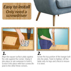 Solid Wooden Furniture Legs – Replacement Feet for Tables and Chairs