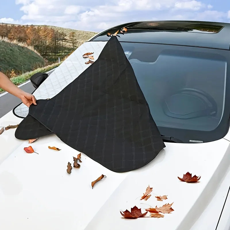 Universal Windshield Snow Cover – Waterproof Frost Protection for Winter Outdoors