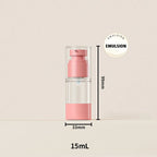 Portable Vacuum Pump Bottle – Refillable Nordic Lotion Dispenser for Travel
