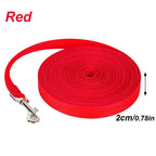 Durable Nylon Dog Leash – Long Training Lead for Small and Large Dogs
