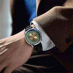 Luxury Leather Quartz Wristwatch – Waterproof Business Watch for Men
