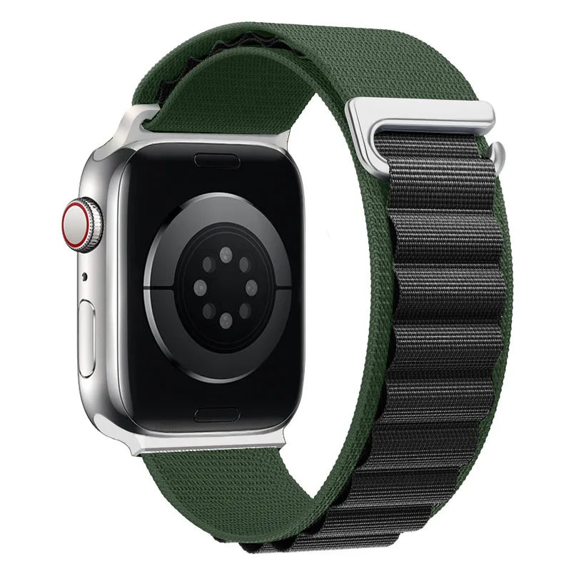 Alpine Loop Nylon Band – Rugged Sport Strap for Apple Watch Ultra and Series
