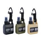 Portable 80ml Spray Bottle – Refillable Cosmetic Container for Outdoor Travel