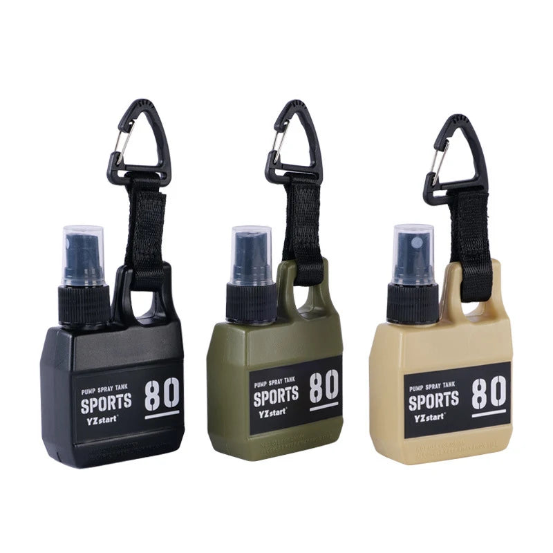 Portable 80ml Spray Bottle – Refillable Cosmetic Container for Outdoor Travel