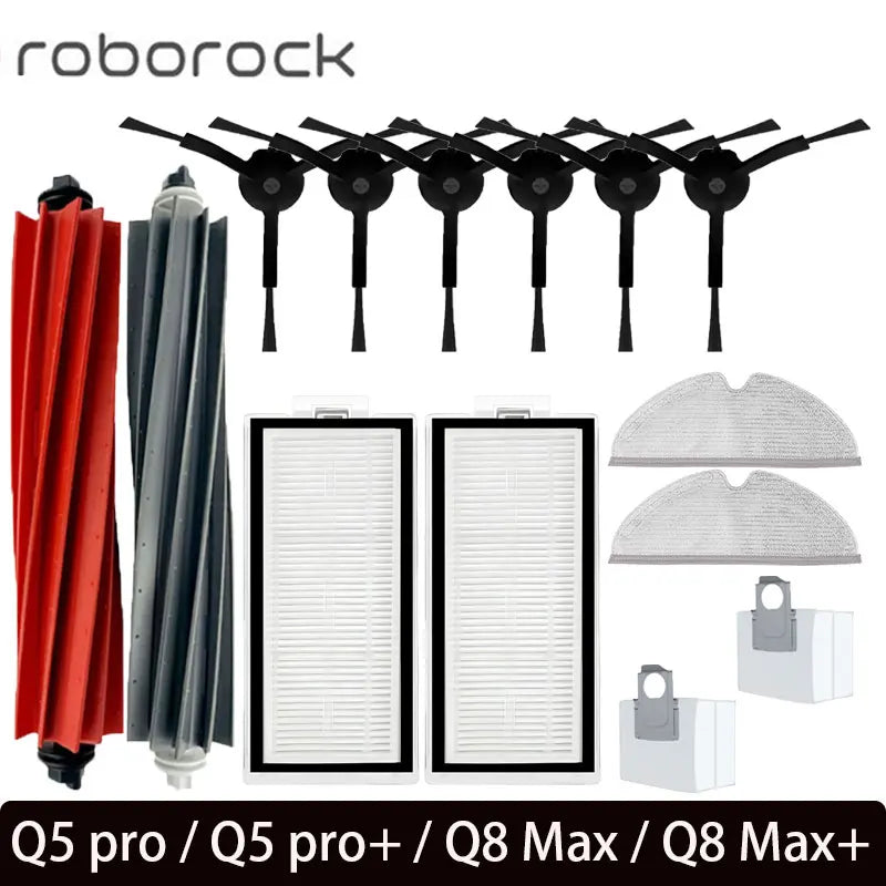 Replacement Vacuum Accessories – Brushes and Filters for Roborock Q Series