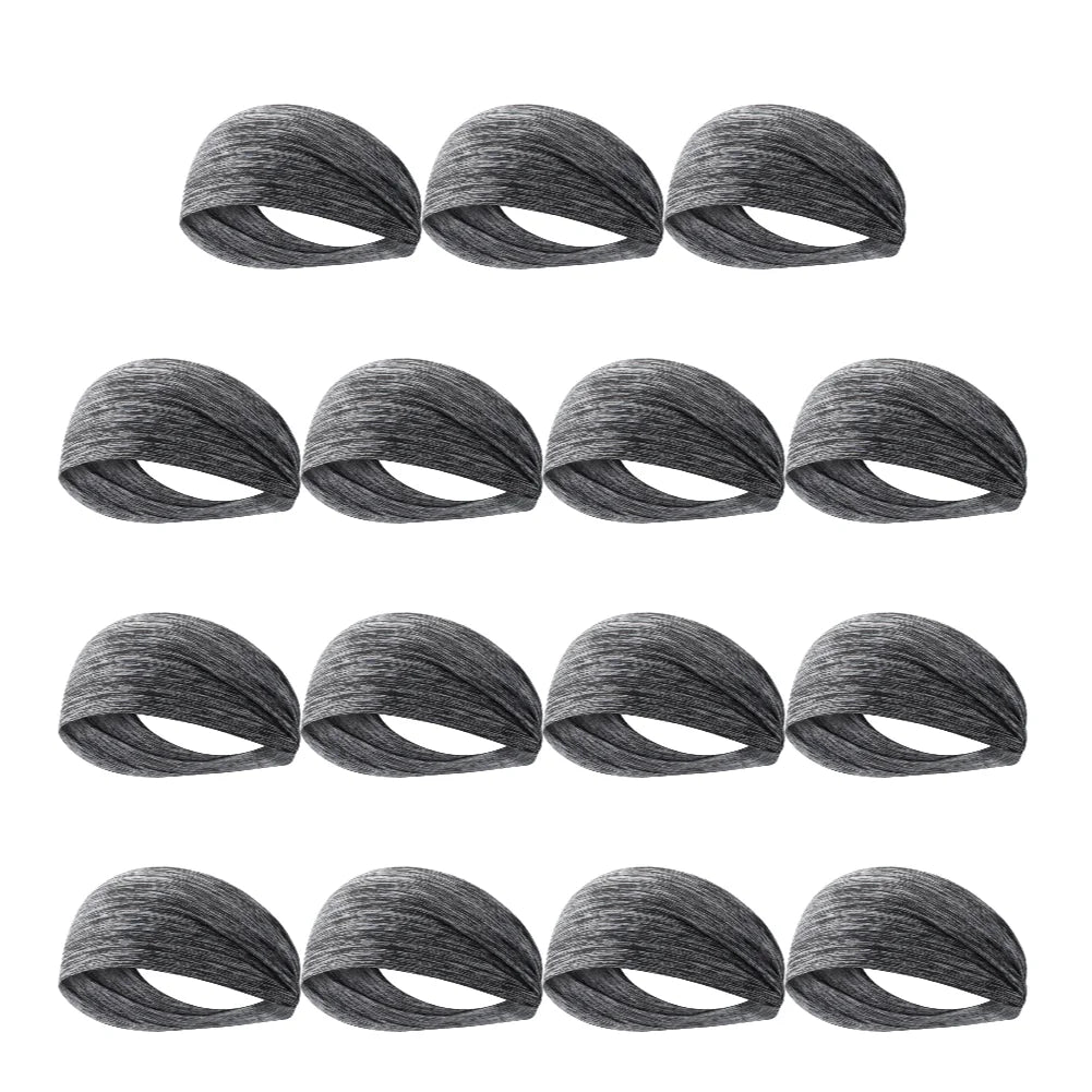 Quick-Dry Sports Sweatband – Elastic Fitness Headband for Running and Yoga