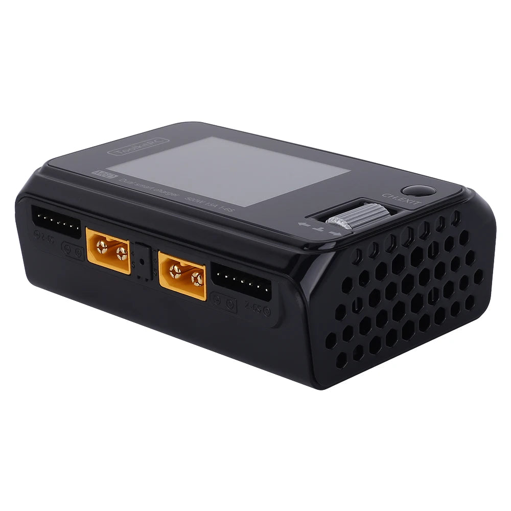 Dual Channel Smart Charger – 500W 15A for FPV Drone Lipo Batteries