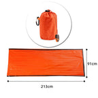 Emergency Survival Sleeping Bag – Thermal Waterproof PE for Outdoor Hiking
