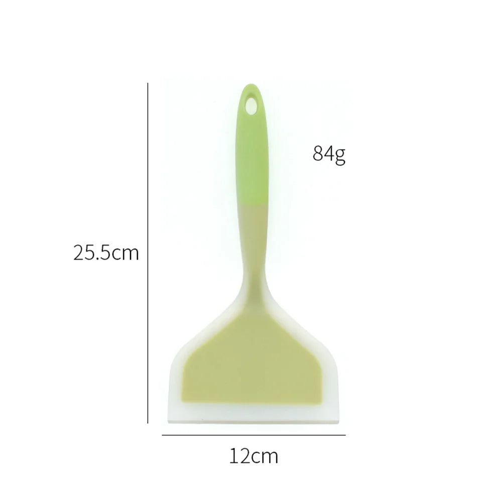 Silicone Non-stick Spatula – Flexible Turner for Omelets and Cooking