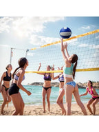 Size 5 PU Leather Volleyball – Soft Touch Ball for Indoor Outdoor Training