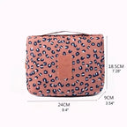 Waterproof Hanging Cosmetic Bag – Travel Toiletry Organizer for Women