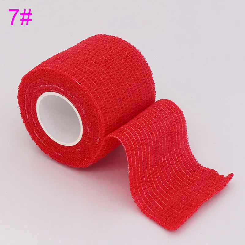 Self-Adhesive Elastic Athletic Tape – Sports Support Wrap for Gym and Injury Recovery