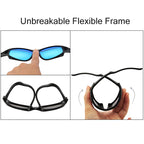 Polarized Spider Web Kids Sunglasses – UV400 Outdoor Sport Shades for 3-9y
