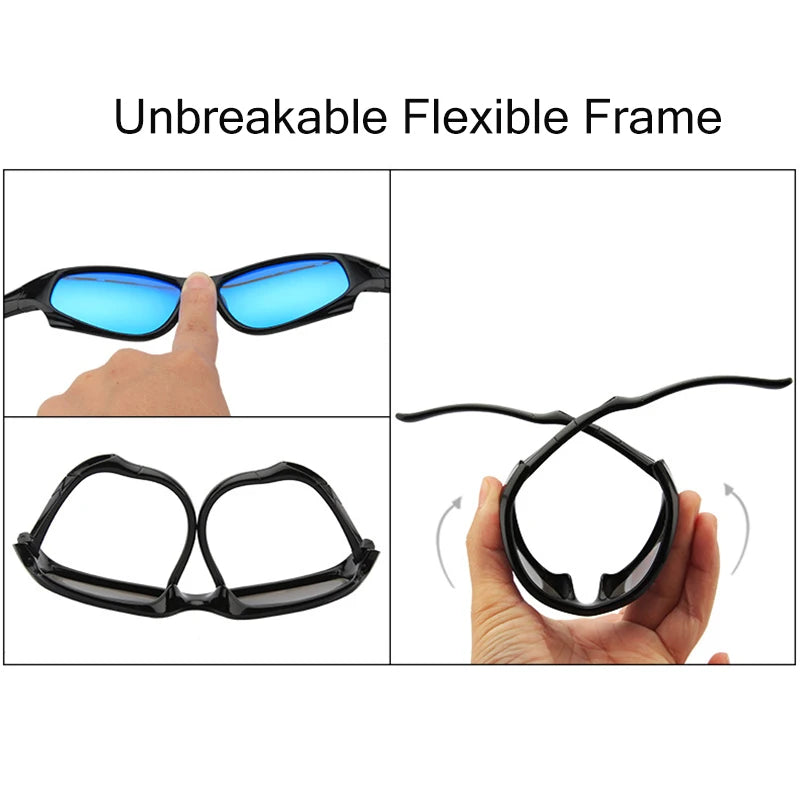 Polarized Spider Web Kids Sunglasses – UV400 Outdoor Sport Shades for 3-9y
