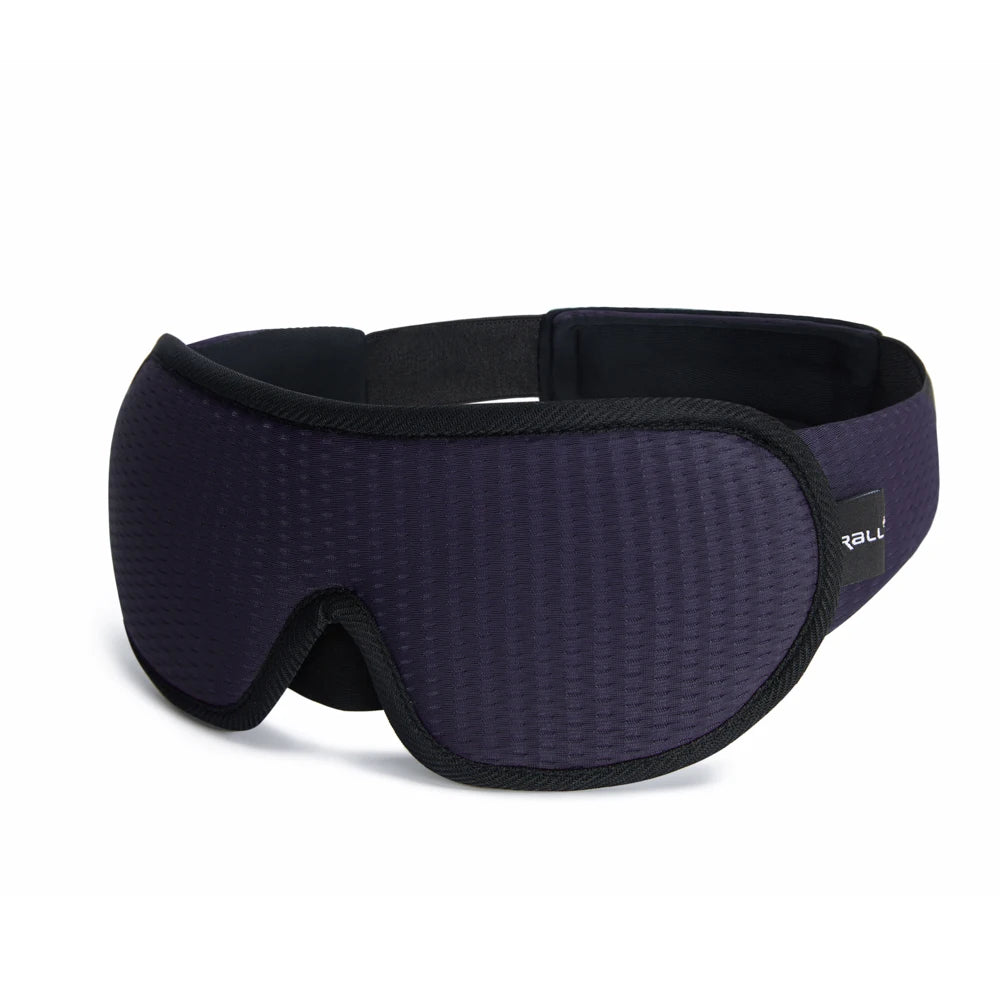 Soft 3D Contoured Eye Mask – Breathable Light Blocking for Travel Sleeping