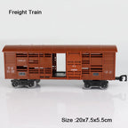 RC Train Cargo Carriage – 4cm Width Model Wagon for DIY Railway Sets