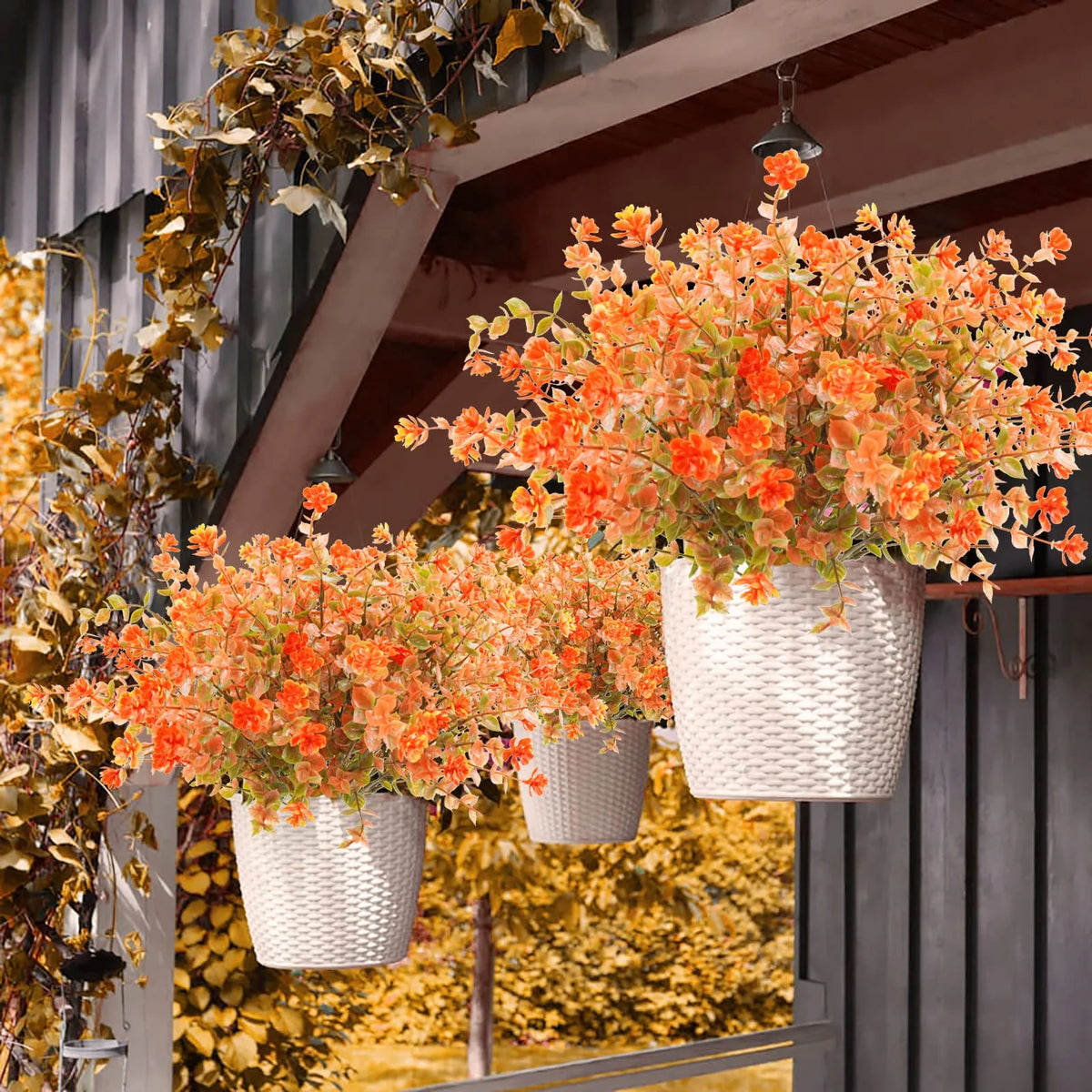 UV Resistant Artificial Shrubs – Faux Greenery for Outdoor Home Decor