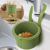 Press-Type Drain Basket – Food Strainer for Kitchen and Bathroom