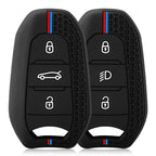 Silicone Key Fob Cover – Protective Remote Case for Peugeot and Citroen