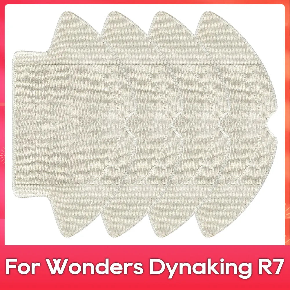 Vacuum Replacement Parts Kit – Main Side Brush Filter Mop for Robotic Vacuums
