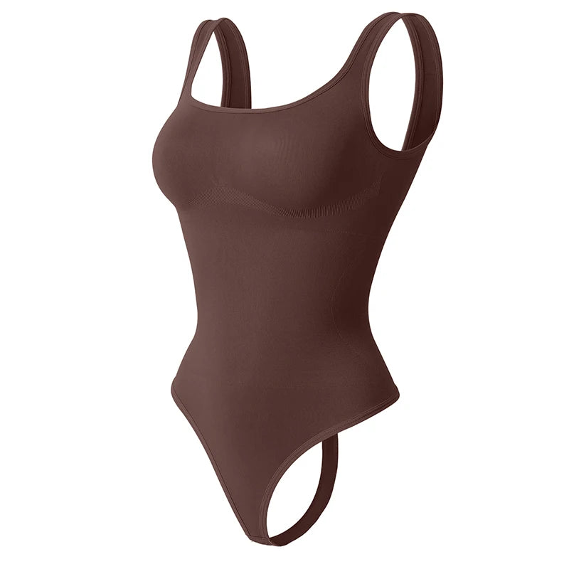 Seamless Tummy Control Bodysuit – Sculpting Shapewear for Women