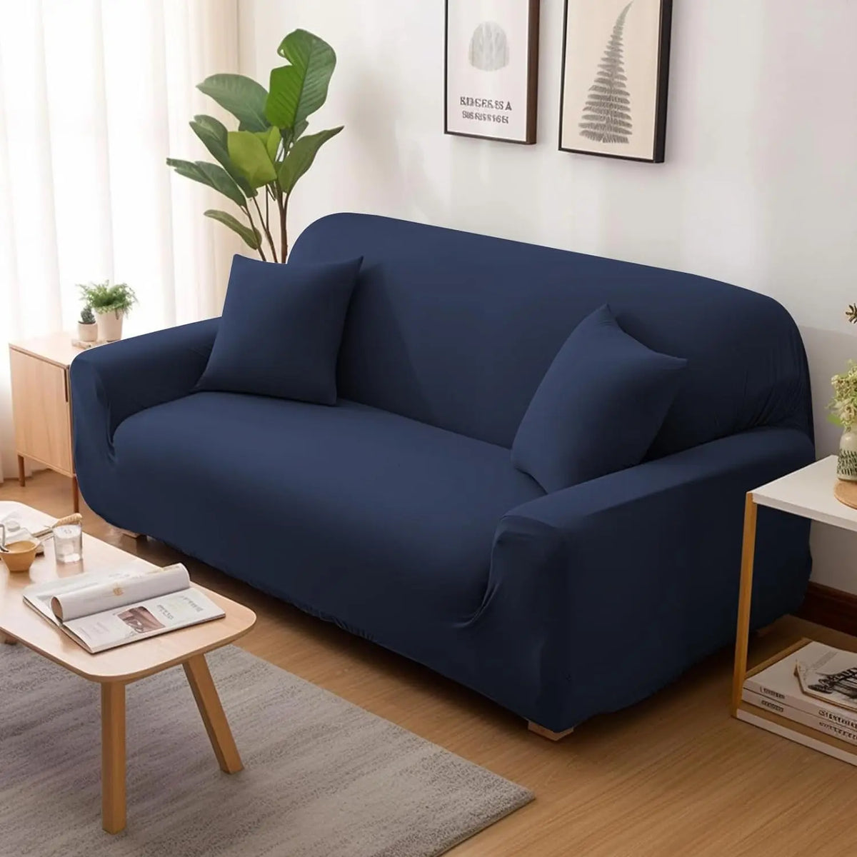 Thickened Elastic Sofa Slipcovers – Sectional Corner Couch Protection for Living Room
