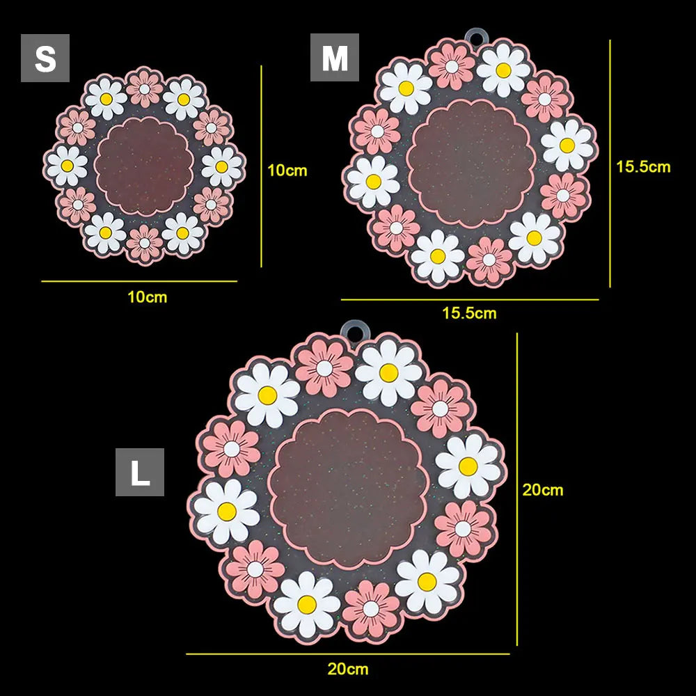 Sakura Daisy Silicone Coaster – Heat Resistant Placemat for Dining Tables