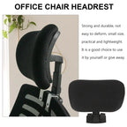 Adjustable Fabric Office Chair Headrest – Ergonomic Neck Support for Work