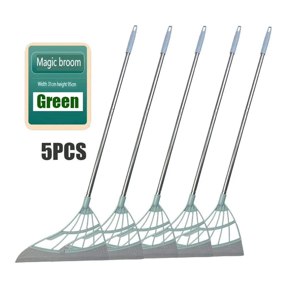 Silicone Magic Broom – Floor and Window Squeegee for Home Cleaning