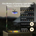 Waterproof LED Camping Strip Light – 10M Atmosphere Belt for Outdoor Decor