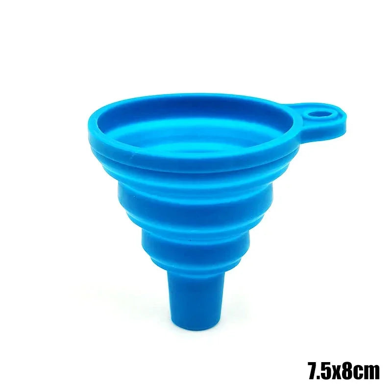 Foldable Silicone Engine Funnel – Portable Liquid Tool for Oil Changes