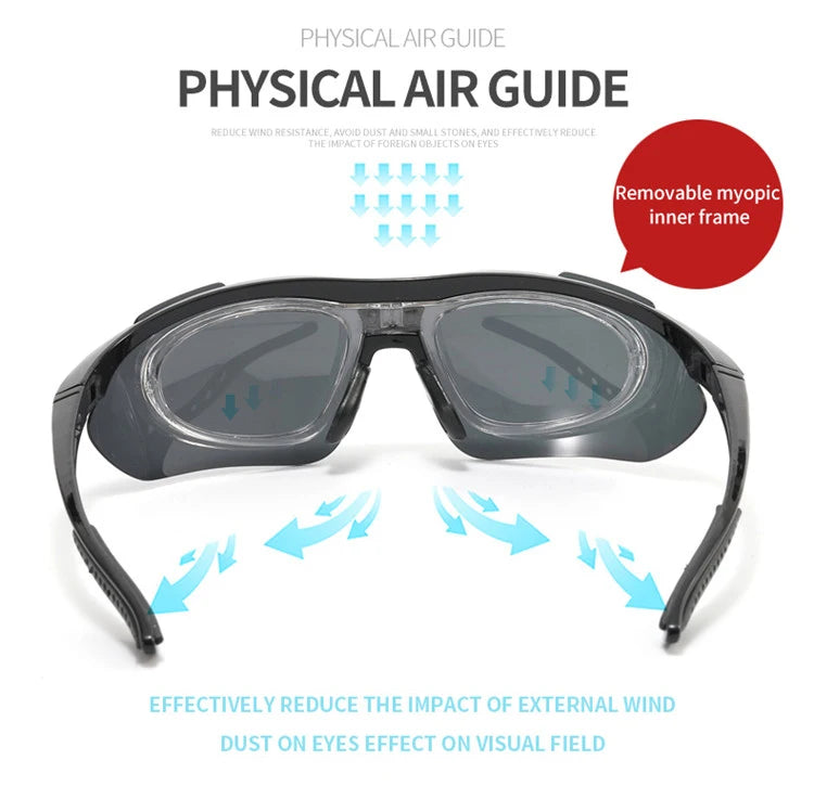 Photochromic Cycling Sunglasses – Polarized UV400 Eyewear for Outdoor Sports
