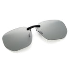 Polarized Clip-On Sunglasses – Square UV400 Lenses for Driving and Fishing