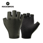 ROCKBROS Half Finger Cycling Gloves – Shock-Absorbing MTB Gear for Summer