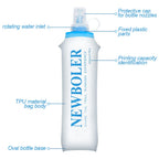 Collapsible Silicone Water Bottle – Portable Hydration for Outdoor Sports