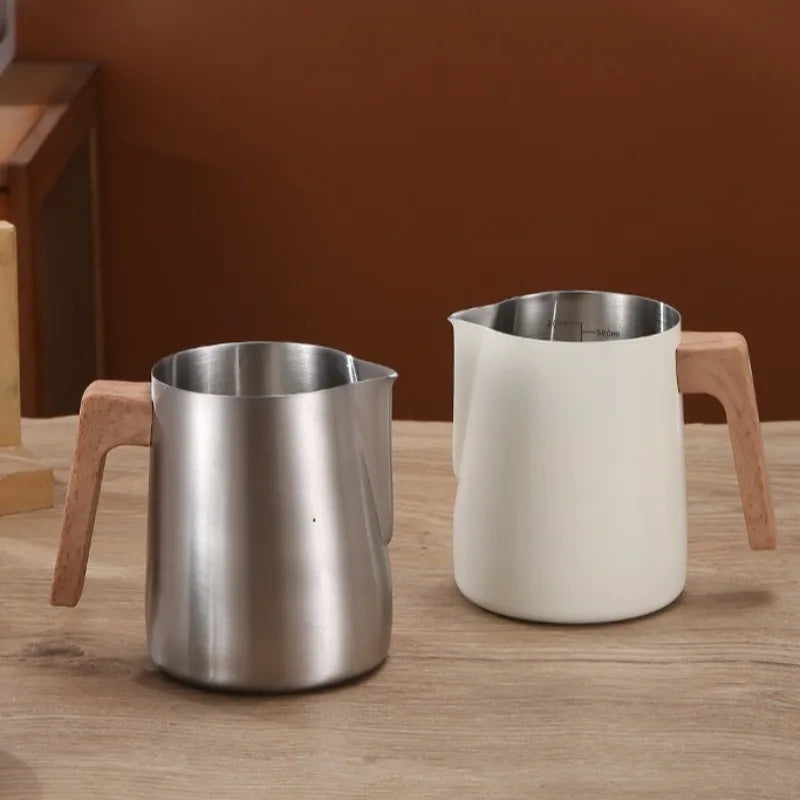 Milk Frothing Pitcher with Scale for Precise Coffee – Kairo Supply Co