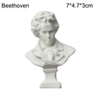 Mini Greek Mythology Bust – Plaster Sculpture for Art Drawing Practice