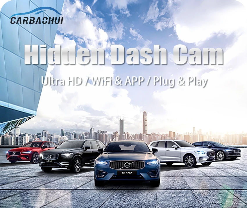 4K Ultra HD Dash Cam – Vehicle DVR Video Recorder for Volvo and Polestar