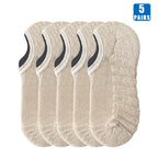Cotton Low-Cut Ankle Socks – Breathable Casual Footwear for Men